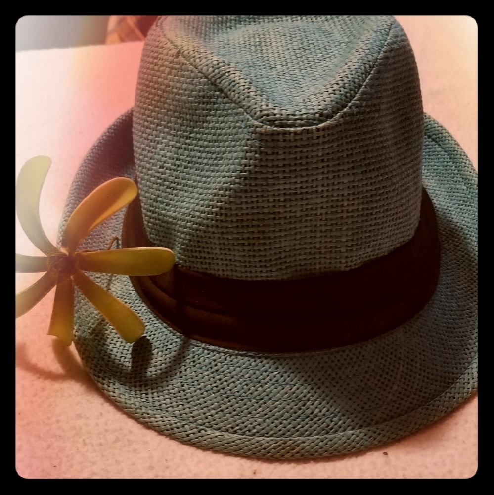 Turquoise Fedora